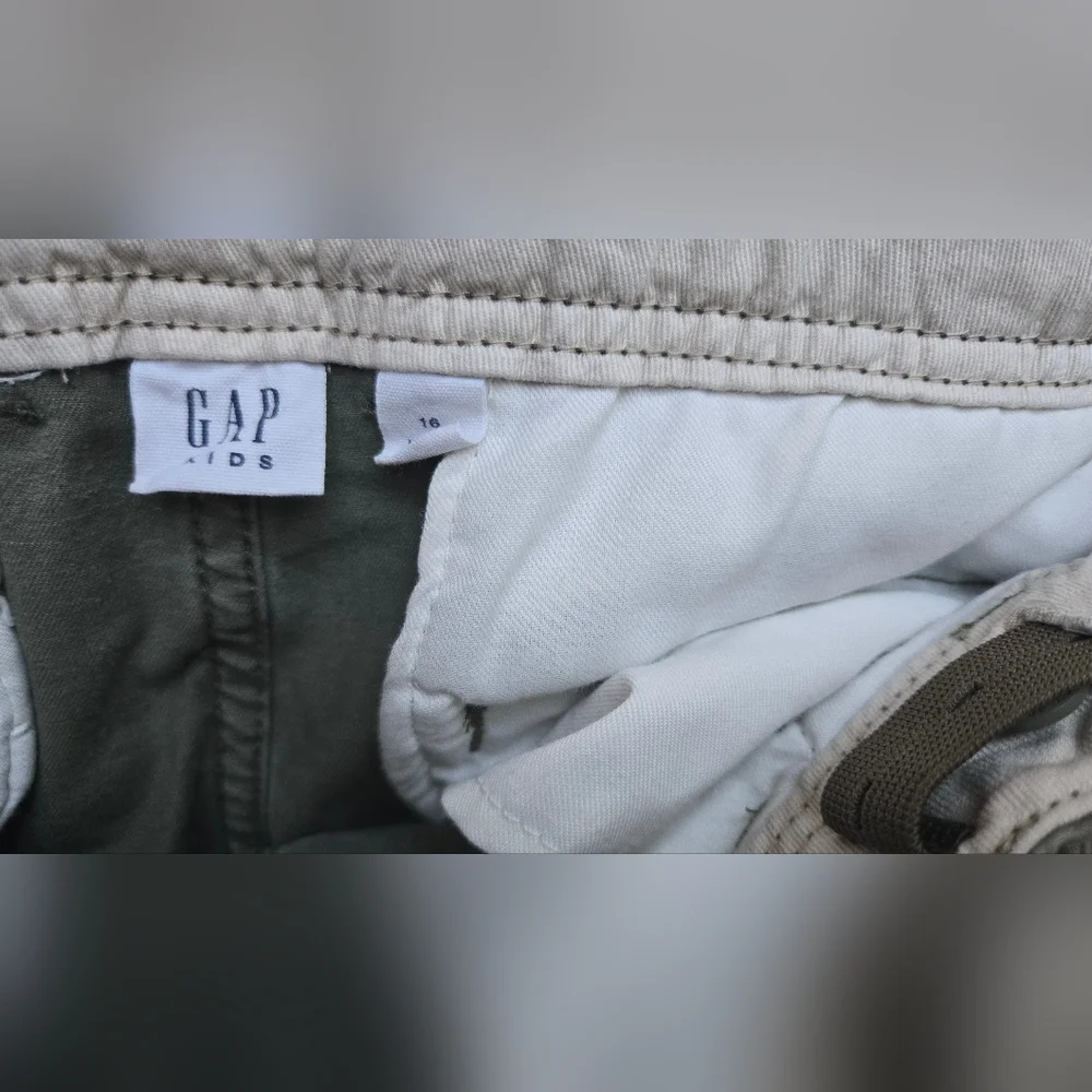 GAP Kids Olive Cargo Shorts
